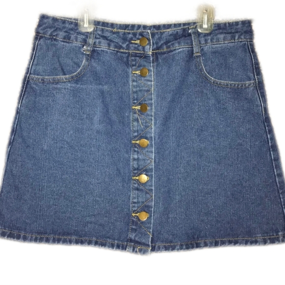 UNBRANDED Dresses & Skirts - JEAN MINI SKORT